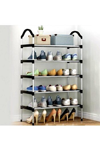 OEMN Metal shoe rack with 5 shelves