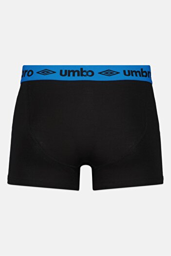 UMBRO Men 3Pcs Brand Logo Boxer Briefs, Multicolor