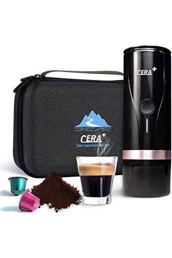 Generic Portable Espresso Machine Quick Heating Compatible with NS Capsule & Ground Coffee Espresso Machine
