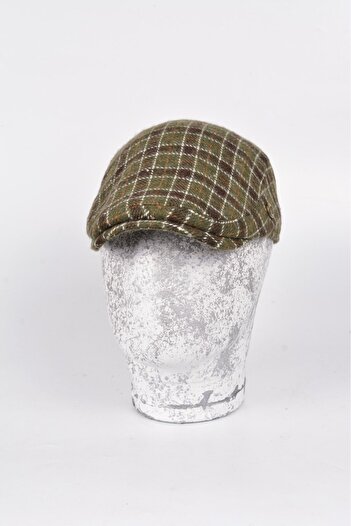 mercantoptan Winter Lumberjack Luxury Wool London Model British Men's Cap Hat