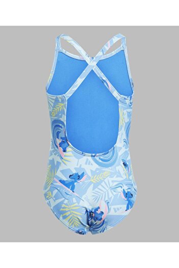 adidas X DISNEY LILO AND STITCH SWIMSUIT-Semi Flash Aqua/Pure Sulfur