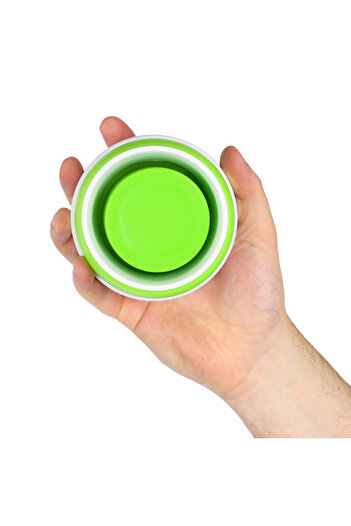 Other NC4103 SILICONE FOLDING CUP 600ML LIGHT GREEN NILS CAMP