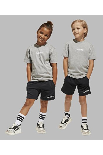 adidas ESSENTIALS T-SHIRT SET-Medium Grey Heather/White