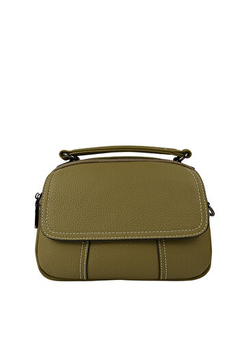 ADA SHOES Casual purse, women, ADA SHOES, 8717, khaki, genuine leather