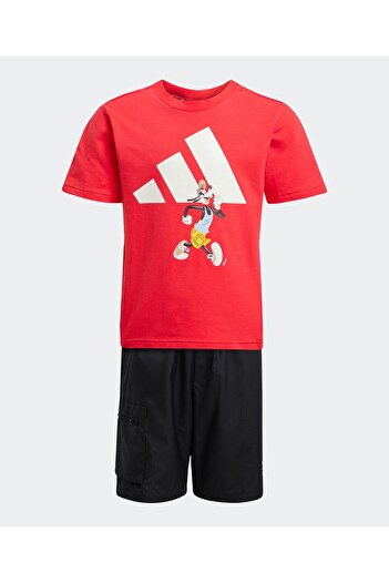 adidas DISNEY MICKEY MOUSE T-SHIRT SET-Red