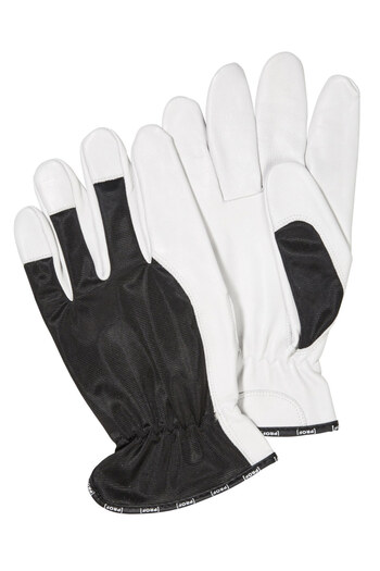 Other Work gloves, full-grain leather on the underside and fingertips, breathable upper, size 9 PROF