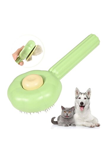 COOYA Pet Grooming Brush for Long Hair Short Hair, Cat Grooming Brush One Click Cleaning Cat Shedding
