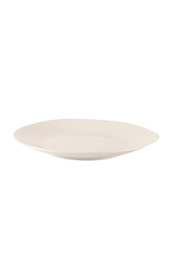 Madame Coco Souci Servis Tabağı - Krem - 30 cm
