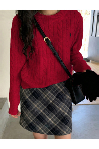 Sheya Shein sweater, red