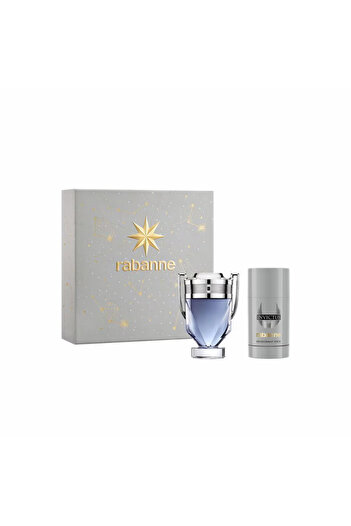 Paco Rabanne , Invictus Eau de Toilette, Men's Gift Set-Eau de Toilette 50 ml + Deo Stick 75 ml
