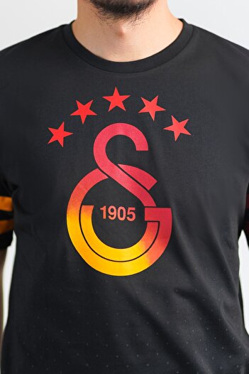 Galatasaray Original 5 Star Black T-Shirt