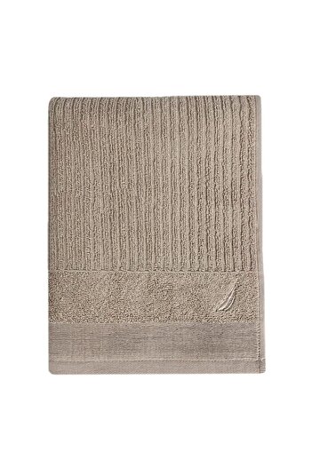 Nautica Bath towel, Stripe, 100% cotton, 570 g/m2, 70 x 140 cm, light brown