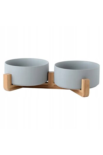 Other DOUBLE CERAMIC BOWL FOR DOG OR CAT 2 x 850ml
