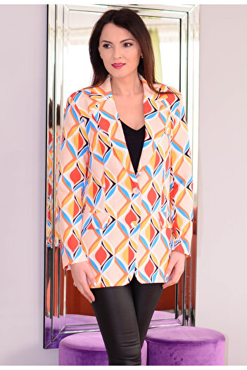 Elis Fashion Sacou Geometric Feel