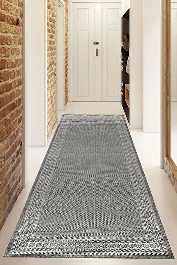 GECE HOME DİJİTAL BASKILI Kaymaz Taban Yıkanabilir Modern Mutfak Halısı Salon Halısı Yolluk