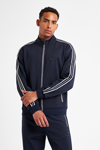 Lescon Men's Zippered Sweatshirt 25N-1155