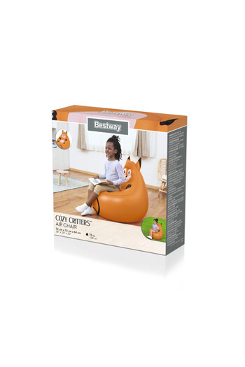 TSUMAB Inflatable Fox Chair – Cozy Air Seat for Kids