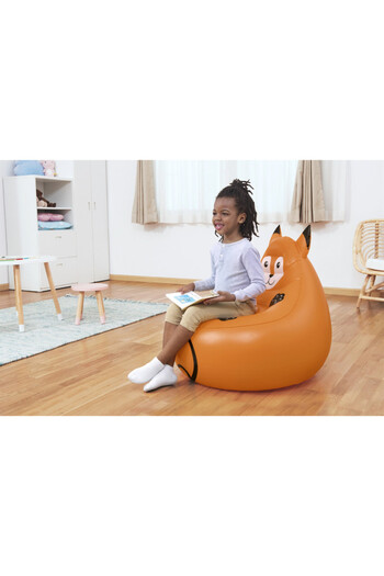 TSUMAB Inflatable Fox Chair – Cozy Air Seat for Kids