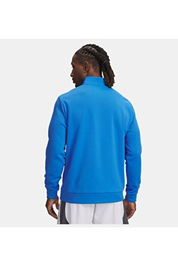 Under Armour Erkek UA Armour Fleece 1/4 Fermuarlı Sweatshirt 1373358-402