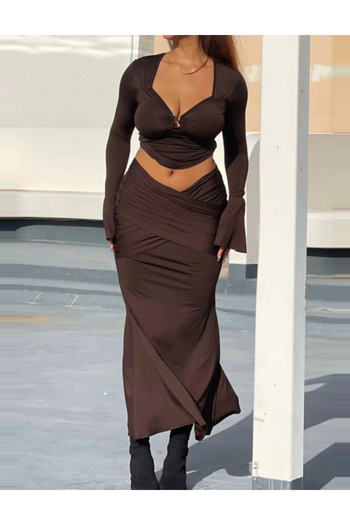 Sheya Curve+ suit, brown