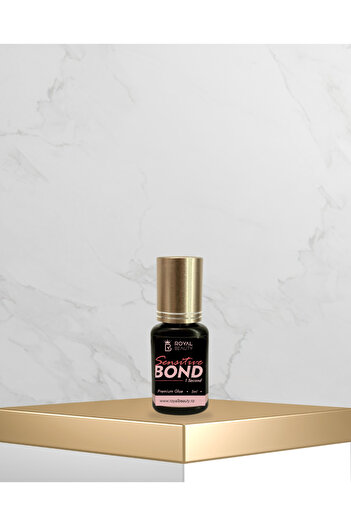 Royal Beauty Premium Adhesive ROYAL 5 ml, Sensitive Bond (black), 6 weeks resistance, 1-2 seconds drying