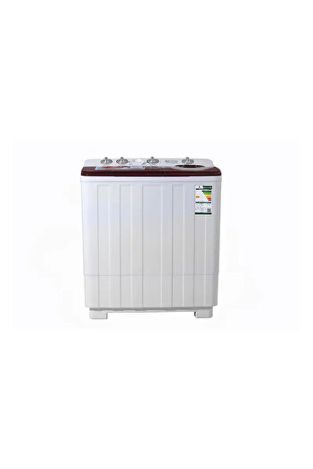 General Supreme Washing Machine Twin Tub 10 KG White/Red GSTT100TR