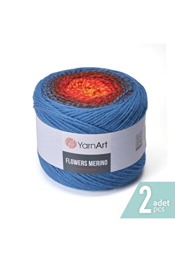 Yarnart Flowers Merino Knitting Yarn - 568 - Pack of 2