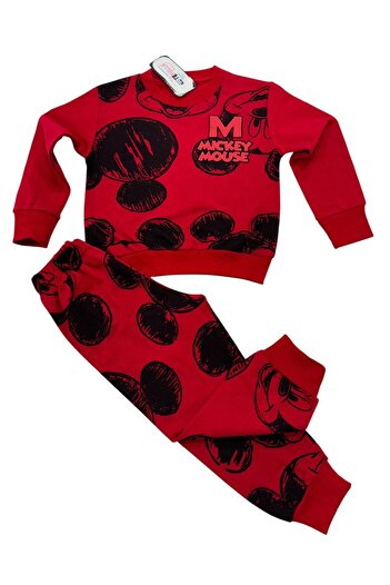 Esterella Unisex Tracksuit Set/ 2 Thread Sweatshirt Pants Set/Kids Tracksuit Set