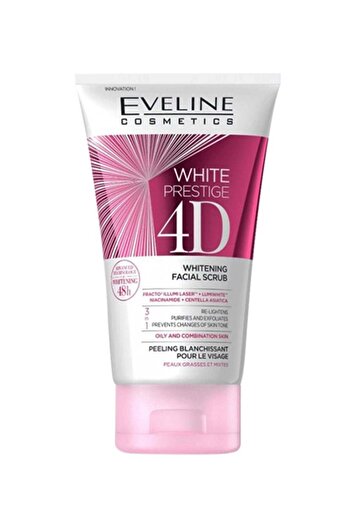 Eveline White Prestige 4D Whitening Facial Scrub 150ml