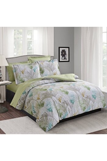 Caressa HFJ-TX bed linen, 2 persons, polyester, multicolor, 6 pieces