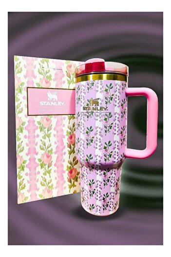 Stanley 40oz Tumbler Stainless Steel Insulated Travel Mug with Reusable Straw BPA Free Eco Friendly
