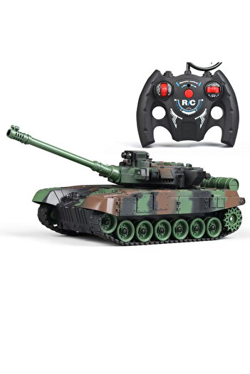 TSUMAB Remote Control Military Tank Toy – Realistic Action Vehicle for Kids