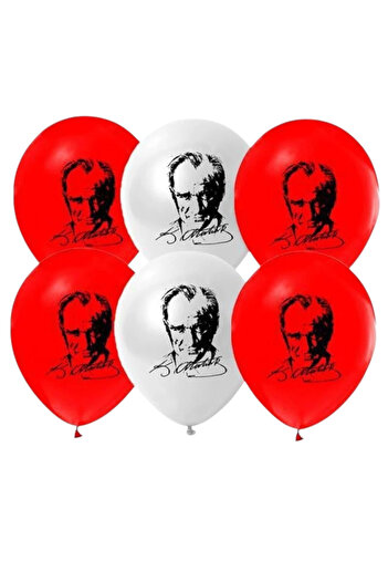 Kikajoy Kika Ataturk Printed Balloon (100 Pieces)