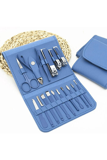 OEM 16 Piece Manicure, Pedicure, Face Care Set