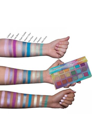 SugarHome Hudamoji Sugar Crystal Makeup Palette: 18 Sparkling Colors