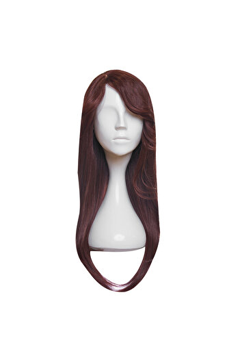 BELHER RENATA Red Satin Wig