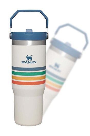 Stanley IceFlow 30oz Vacuum Insulated Tumbler with Flip Straw Lid – Reusable Leak-Resistant Stainl