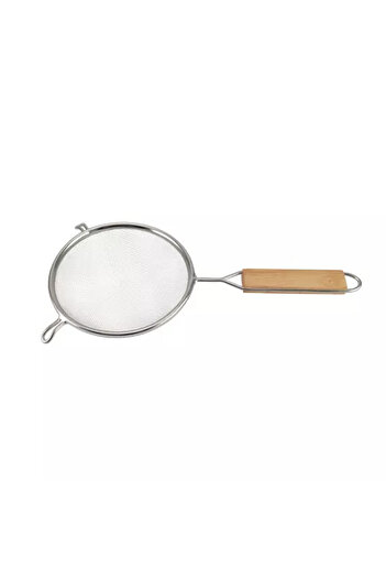 Perfect Home Sieve 14 cm with wooden handle and support