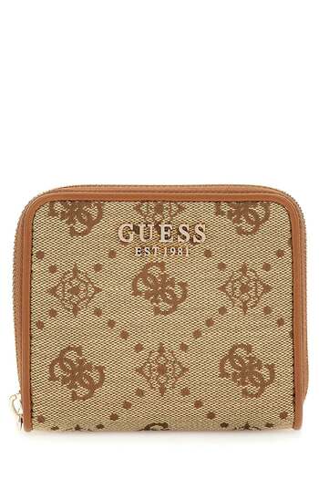 Guess Wallet Neda 4G mini model with Peony Brown logo