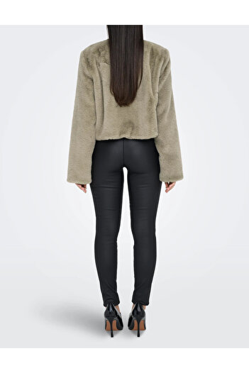 ONLY Only Fur Coat, beige