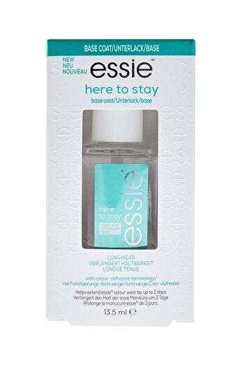 ESSİE Here to Stay, Nail Polish Base Coat, 13.5 ml
