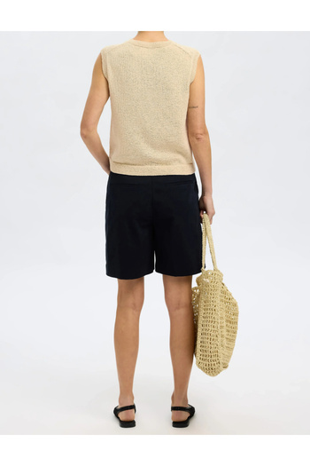 SELECTED Selected vest, cream