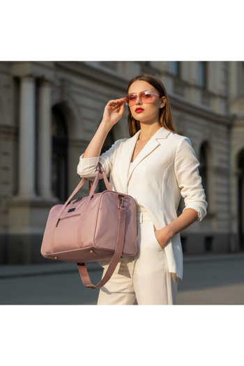 zagatto Travel bag, Zagatto, Pink, Hand luggage 40x20x25 cm, Airplane travel bag, 20L, 10 kg, ZG1004