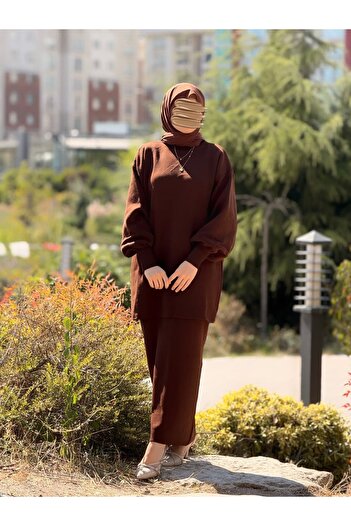Nissra Ankanoor Knitwear Skirt Blouse Set Anka252002