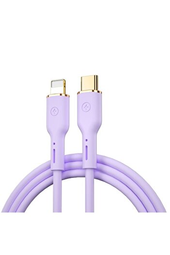 WIWU YQ01 USB-C to Lightning Cable 30W 1.2m Purple