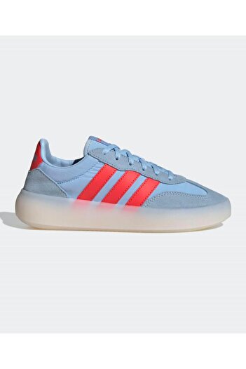 adidas Barreda Decode Suede Lace Up Closure Shoes - Clear Sky/Bright Red/Core White