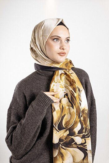 Akel Alfa Silk Women's Shawl - Silky Shine, Easy to Shape, Stylish Complement to Your Outfit