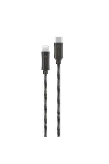 comma Cablu MFi USB-C la Lightning 3A 1.5m Gri