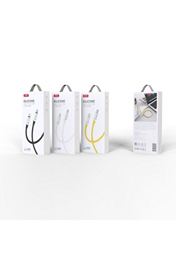 Xo Cablu NB-Q252B USB-C la USB-C 1.0 m 60W Negru