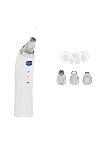 DDE Hungary DDEshop Professional Vacuum Device for Blackhead Removal, Easy to Use, 4 Suction Heads